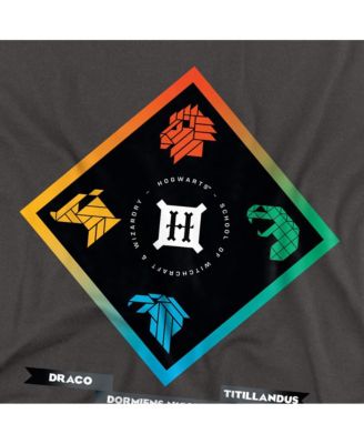 Men's Hogwarts Diamond Crest Wlatin T Shirt