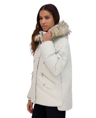 Women's Daphne Quilted Soft Matte Shell With Mixed Quilted Down Puffer