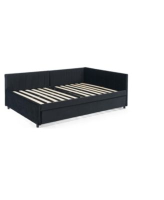 Velvet Daybed with Trundle