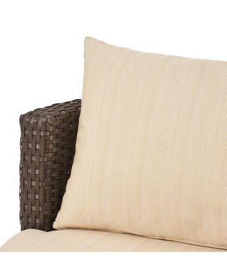Streamdale Cozy Outdoor Wicker Chat Set with Comfortable Cushions