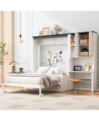  Murphy Bed Sofa Desk Storage - Full Size