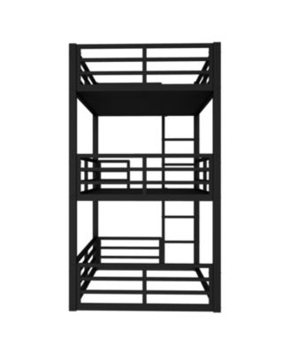 Triple Bunk Bed, Metal