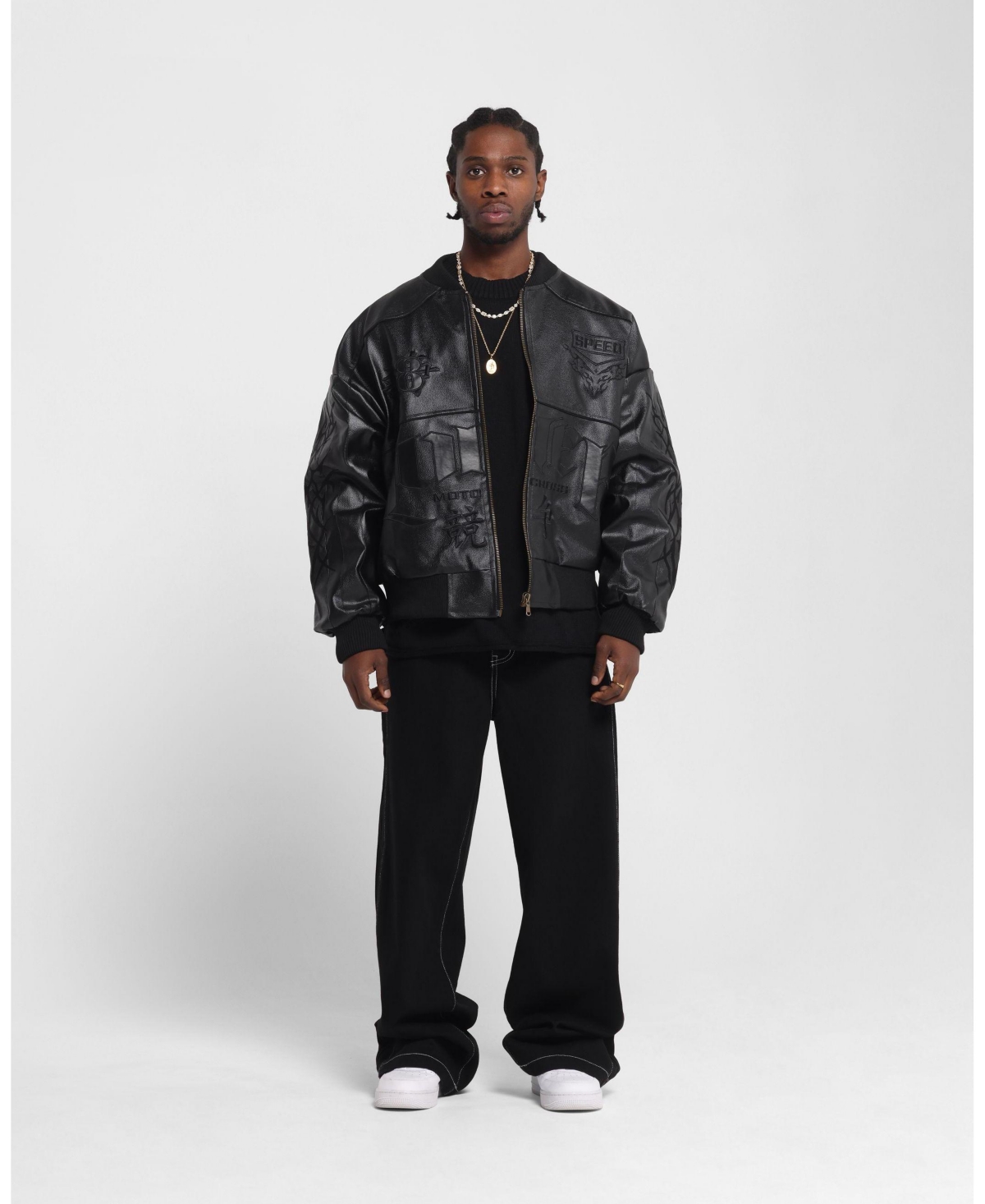 Loiter Men's Tokyo Drift Leather Jacket