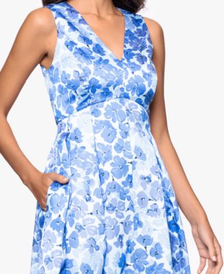 Petite V-Neck A-Line Gown