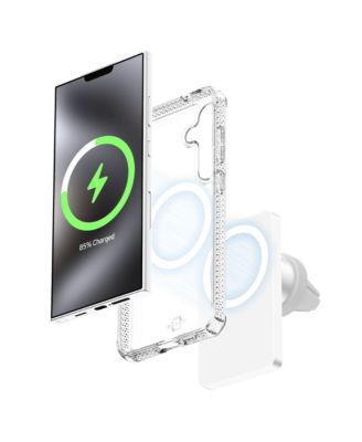 Hybrid_R Clear MagSafe Case for Samsung Galaxy S25 Plus