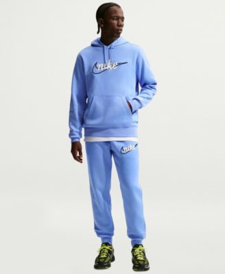 Men's Embroidered Logo Relaxed-Fit Hoodie