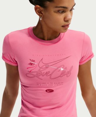 Sportswear Women's Chill Knit Slim Short-Sleeved Cropped T-Shirt