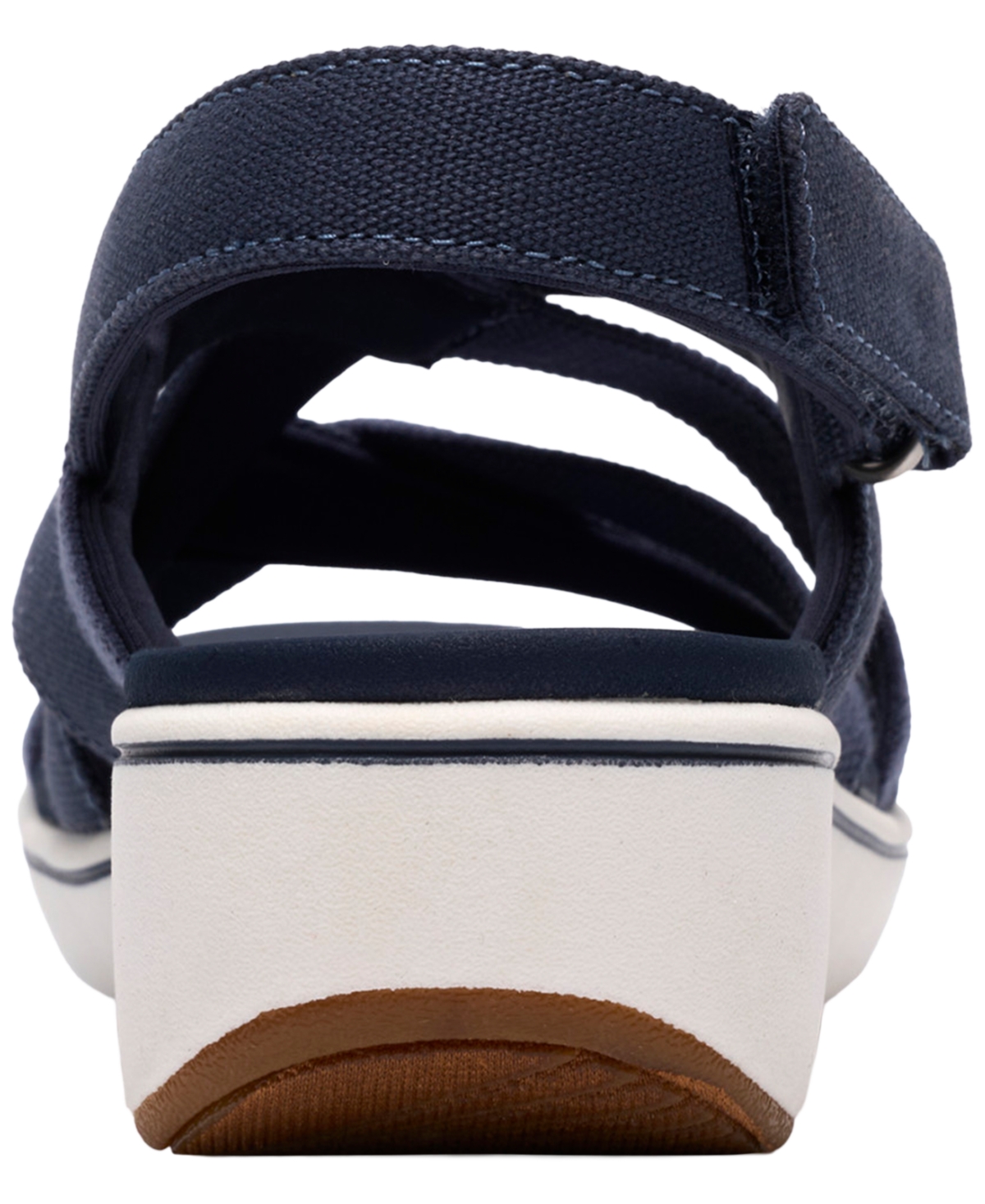 Clarks Women's BreezeRae Ana Open Toe Wedge Sandals