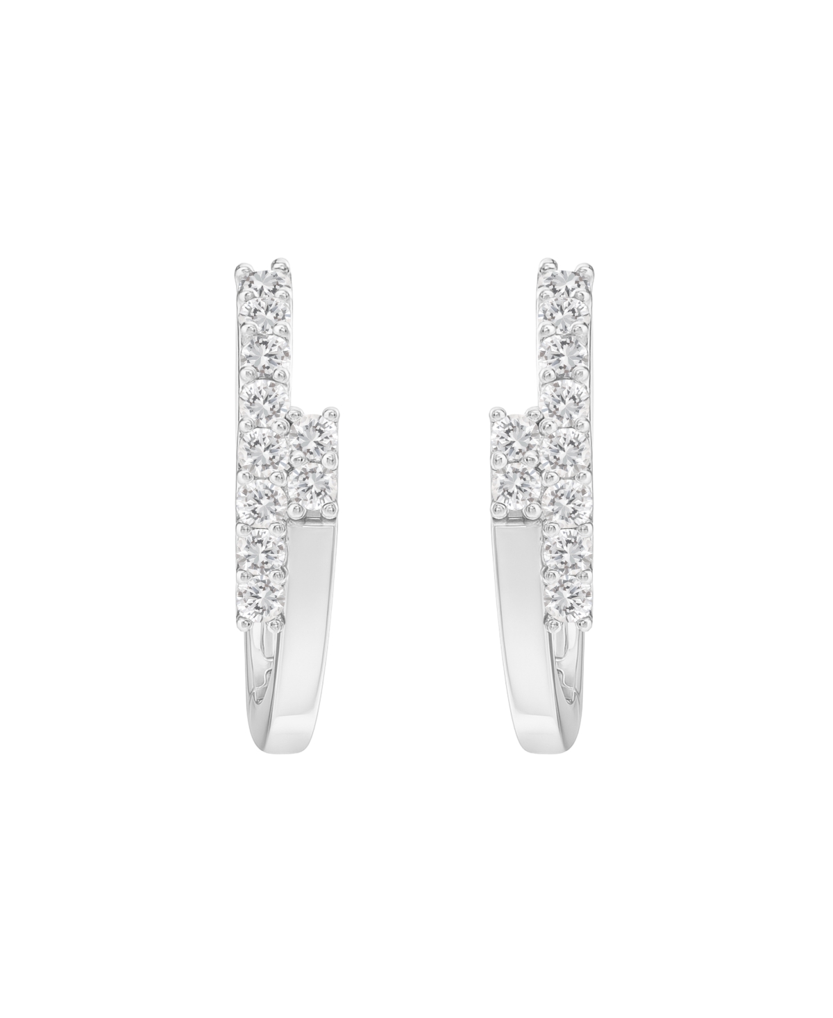 Macy's Diamond (1/6 ct. t.w.) Earrings in Sterling Silver