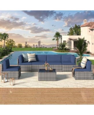 7 Piece Outdoor Patio Furniture Set