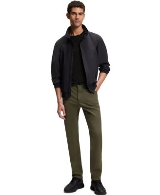 BOSS by x Porsche Men's Mercerized-Cotton Reflective Branding T-Shirt