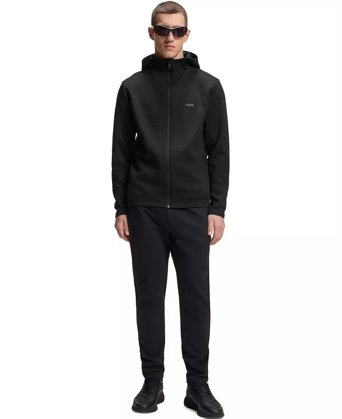 Men's Active Odor-Control Hooded Jacket - thumbnail 6