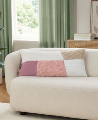 Sibel Textured Decorative Pillow, 14" x 30"