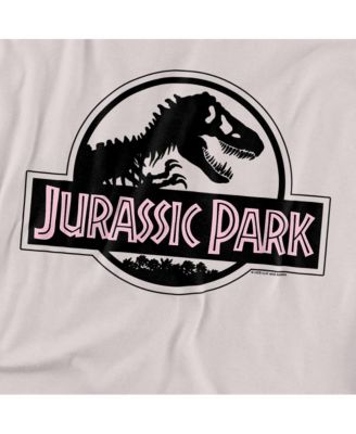 Men's Black And Pink Logo T Shirt