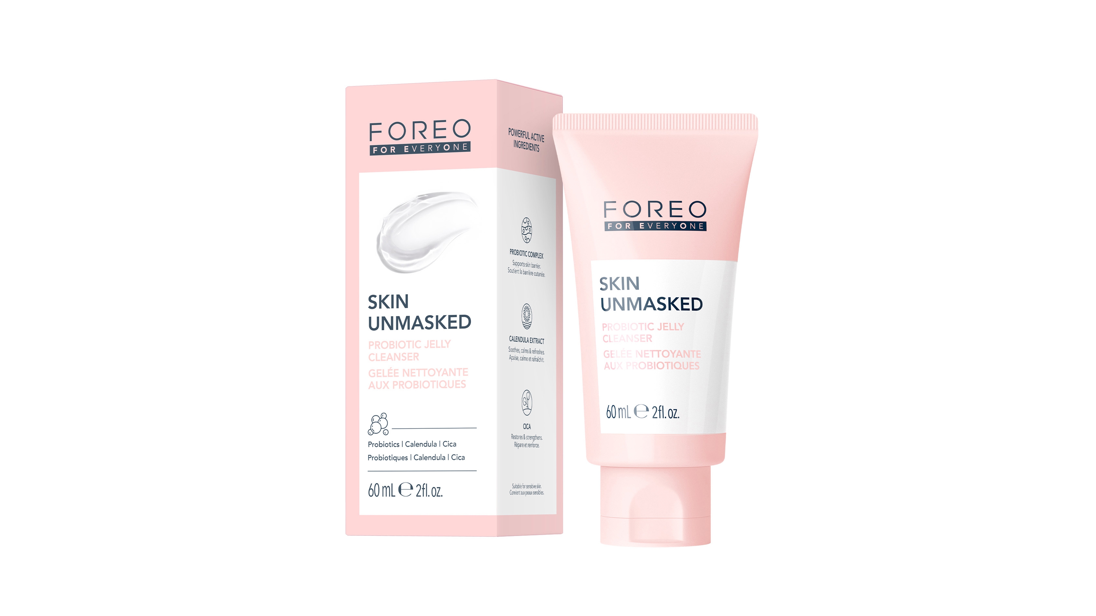 Foreo For EveryOne Skin Unmasked Probiotic Jelly Cleanser, 2 oz.