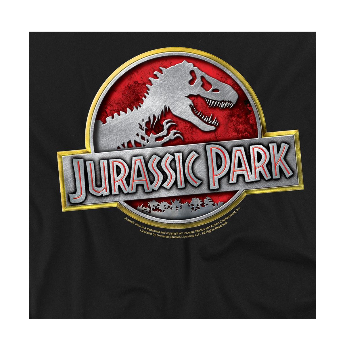 Jurassic Park Men's Logo Graphic T-Shirt