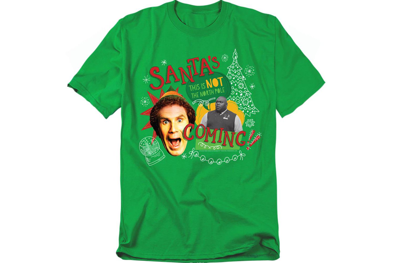 Men's Santa's Coming T Shirt