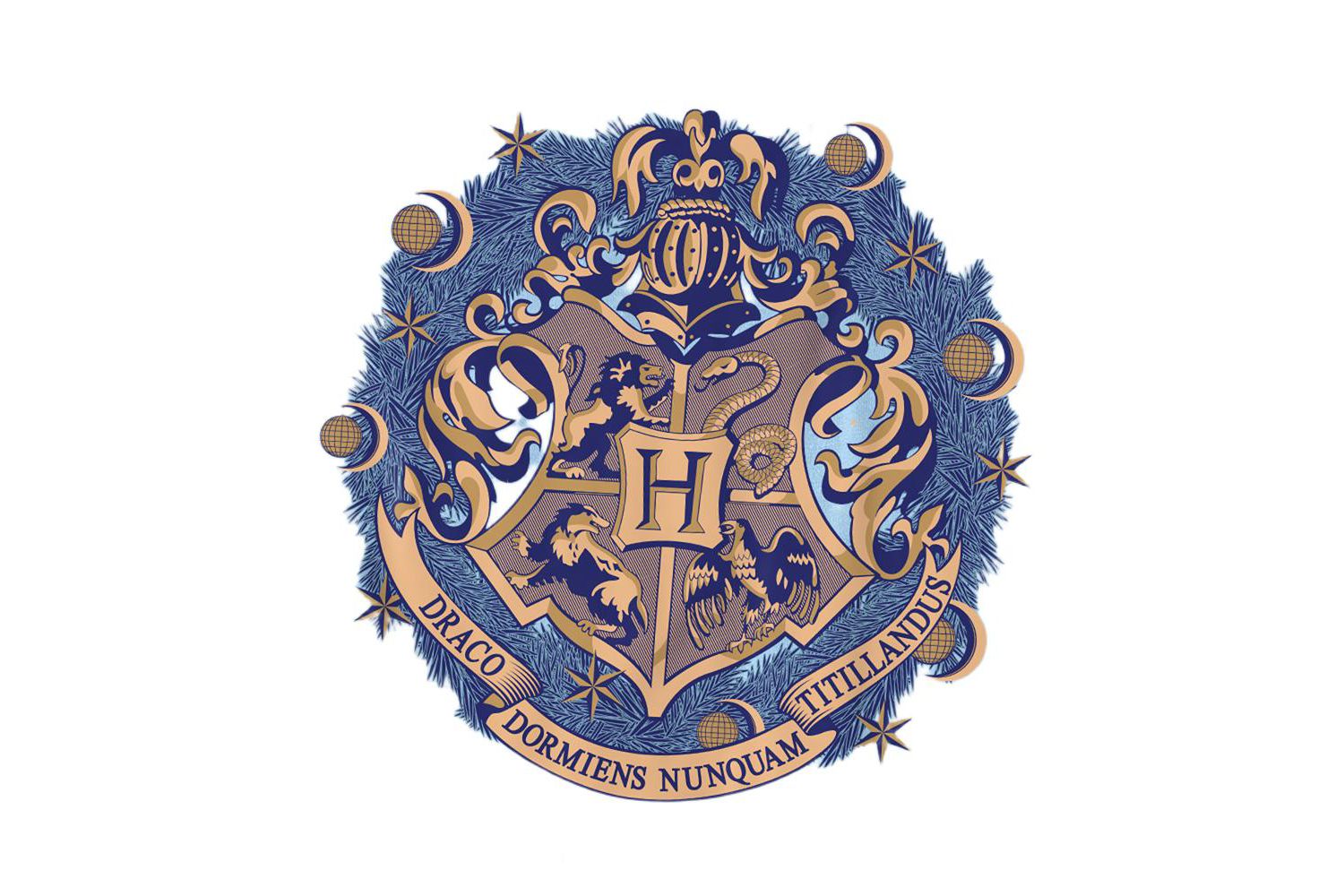 Men's Happy Christmas From Hogwarts T Shirt