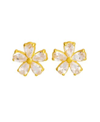 Marisol Crystal Blossom Necklace & Earring Set