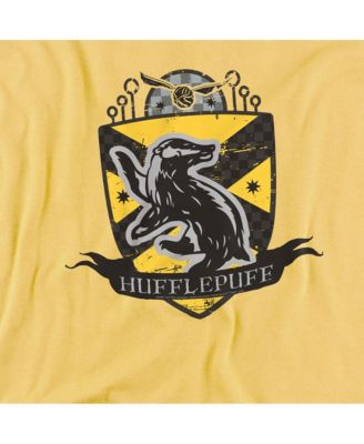 Men's Hufflepuff Quidditch Crest T Shirt