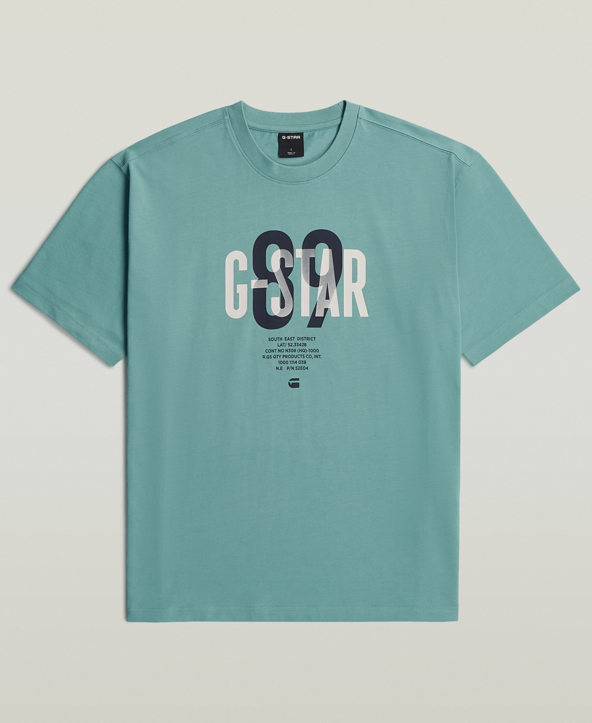 G-Star Raw Men's Graphic Logo Crewneck T-Shirt