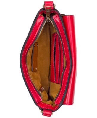 Dovera Mini Leather Crossbody Bag