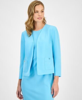 Women's Patch Pocket Open-Front Jacket image