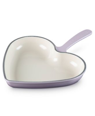 Enameled Cast Iron 2-Quart Traditional Heart Skillet