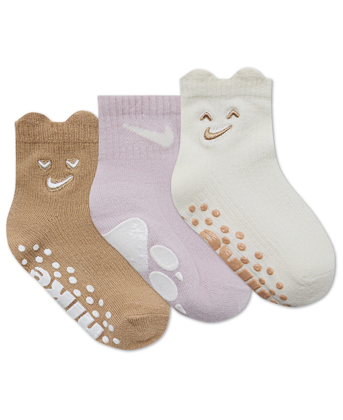 Nike Baby Boys' Gripper Socks, 3-Pack