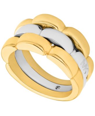 Two-Tone Link Ring