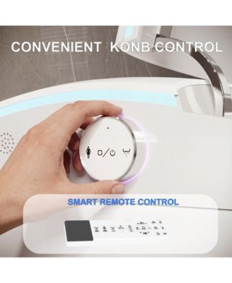 Smart Toilet With High end pulse flushing | Instant heating | Wireless remote control | Vortex flushing | Full body waterproof