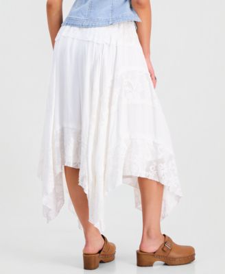 Petite Lace Maxi Skirt