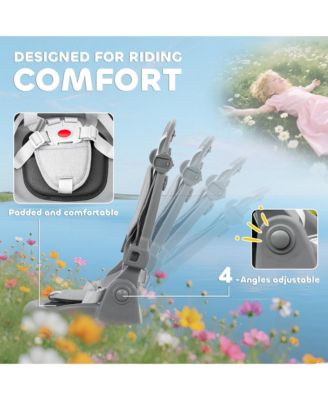 6 in 1 Kids Tricycle with Adjustable Push Handle for 1-5 Years