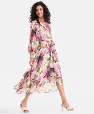 Women's Floral Midi Dress