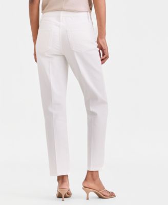 Women's High-Rise Straight Ankle Jeans