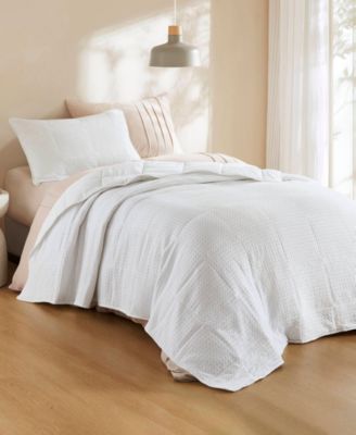 Mina Waffle Weave Textured 2-Pc. Quilt Set, Twin/Twin XL