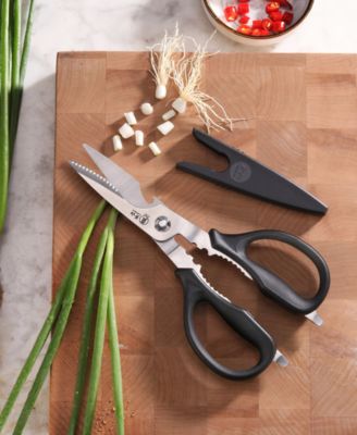 Heavy Duty Plastic 9" Come Apart Kitchen Shears with Soft Grip