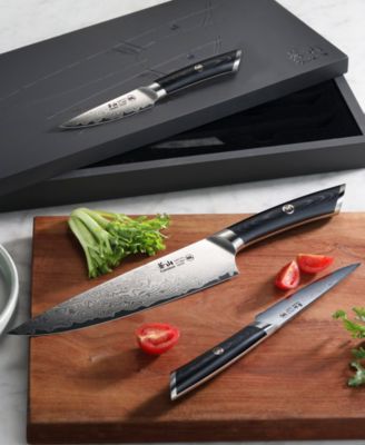 Kuro Series Steel 3-Pc. Starter Knife Set