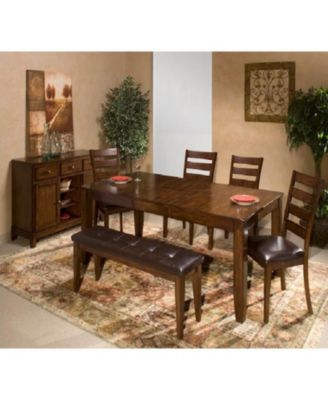 50"" Bench w/Cushion in Raisin