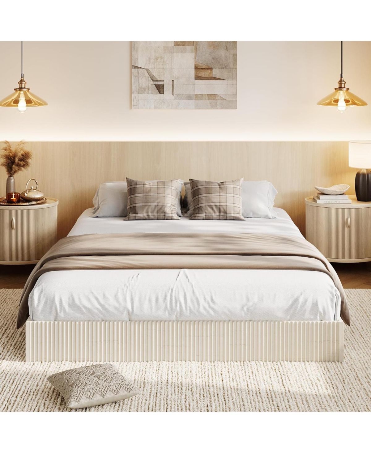 gaomon Wood Bed Frame