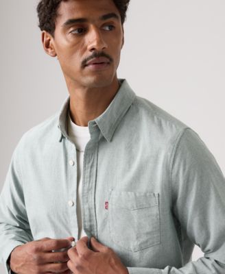 Men's Classic 1 Pocket Regular-Fit Long-Sleeve Shirt