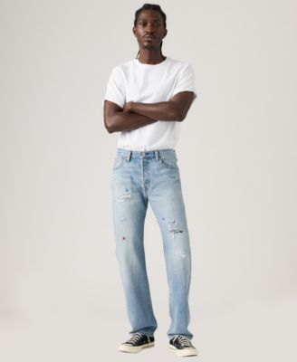 Levi’s Men’s 501 Original Fit Button Fly Stretch Jeans