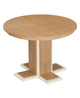 Extendable Oval Dining Table, Solid