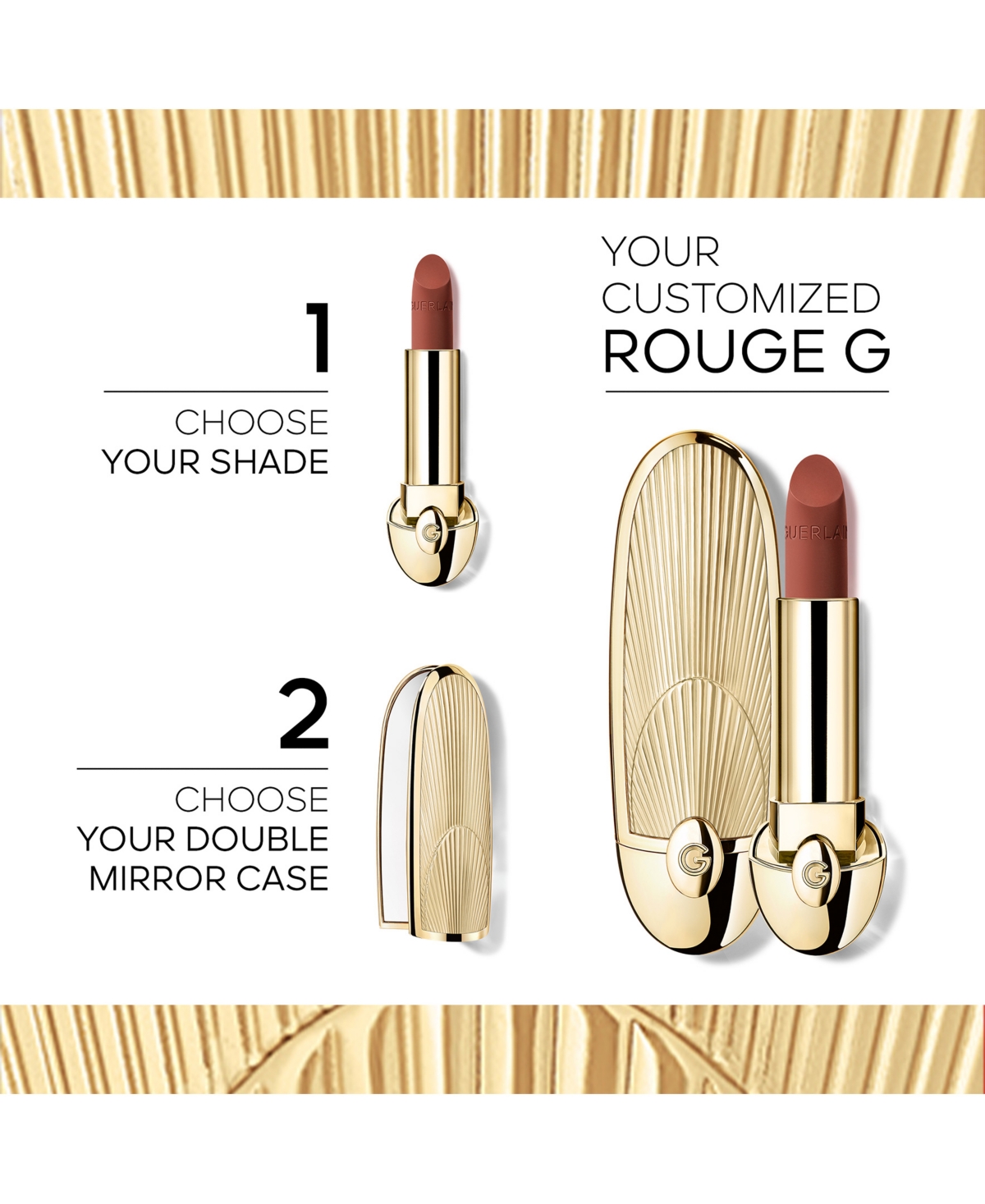 Guerlain Rouge G Customizable Lipstick Refill - Velvet