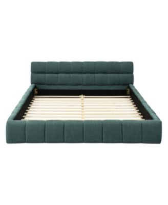 Queen Upholstered Platform Bed Frame