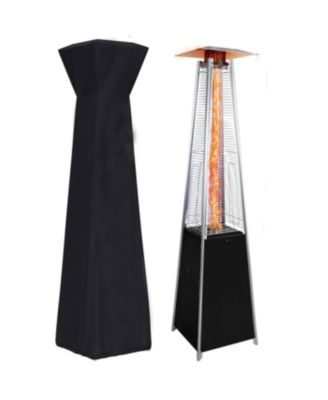 Patio Heater 48, 000 BTU Propane with Wheels & Cover