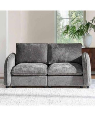 Terencio Modern Modular Storage Sectional Sofa with Hassle-free Assembly