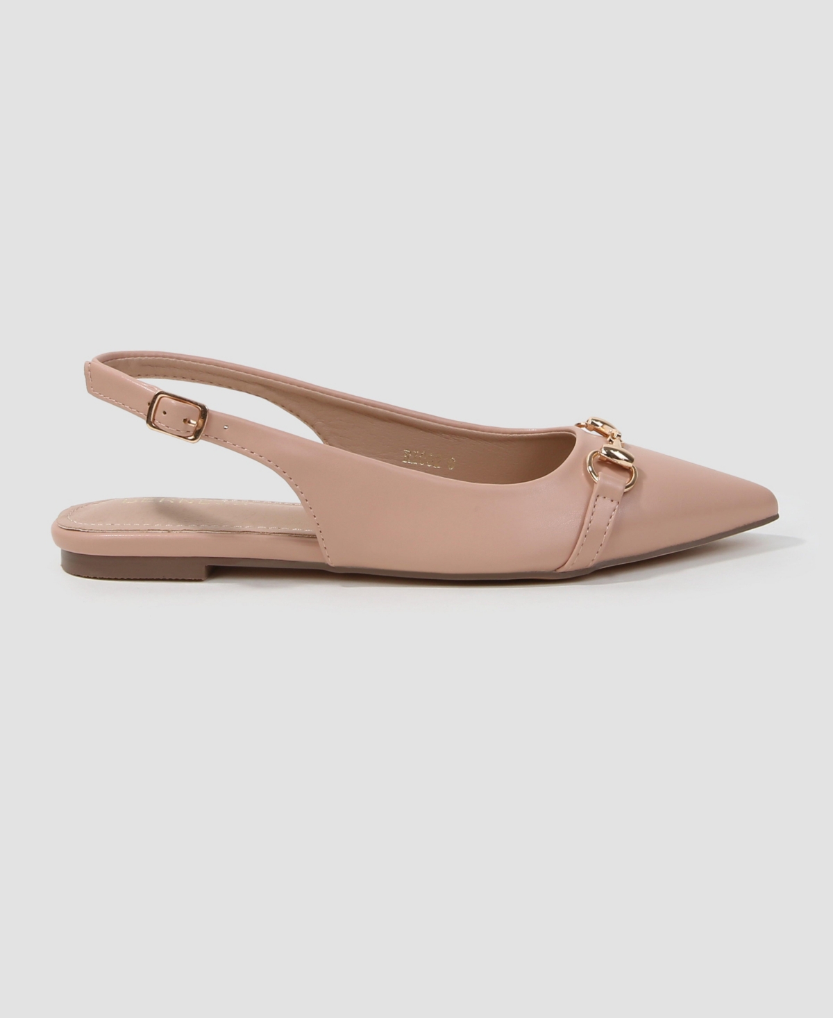 Berness Women's Rio02 Slingback Flats with Gold-Tone Bit