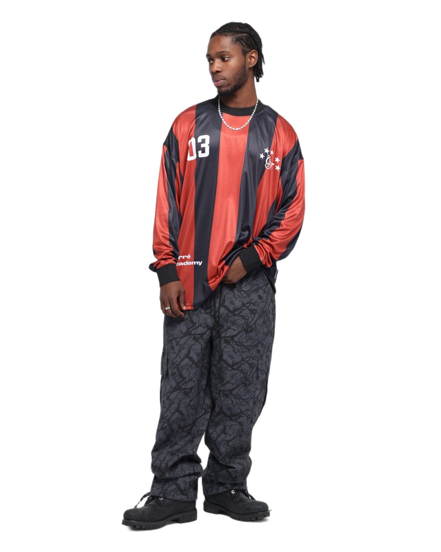 Men's Academy Oversized Long Sleeve T-Shirt