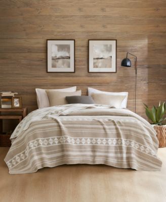 Alberta Cotton Blend Breathable Blanket, Twin